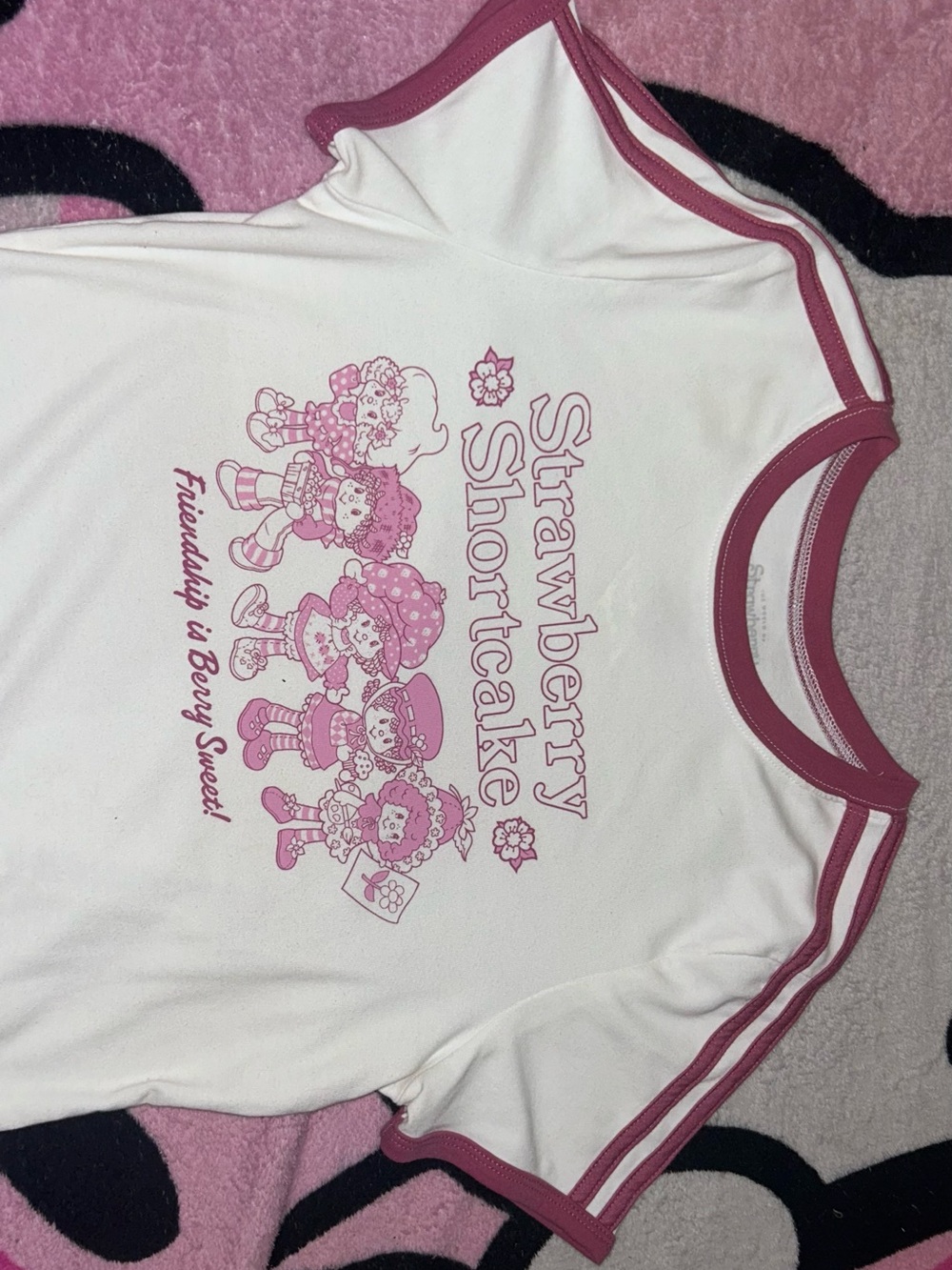 Strawberry Shortcake Cropped Tee